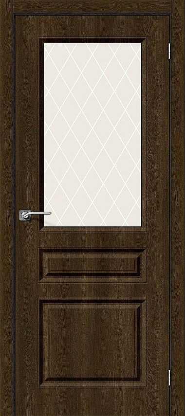  15  Dark Barnwood / White rystal