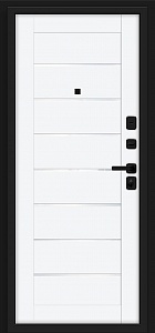    SBlack Black Shell/ White Silk